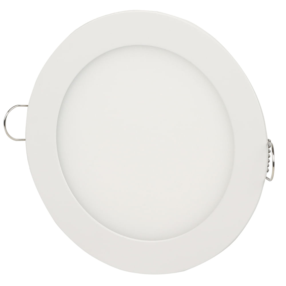 Luminaria-Plafon-LED-de-Embutir-6W-Redonda-Branco-Quente-13cm-Ultra-LED-|-Golden®-1 Luminaria-Plafon-LED-de-Embutir-6W-Redonda-Branco-Quente-13cm-Ultra-LED-|-Golden®-1